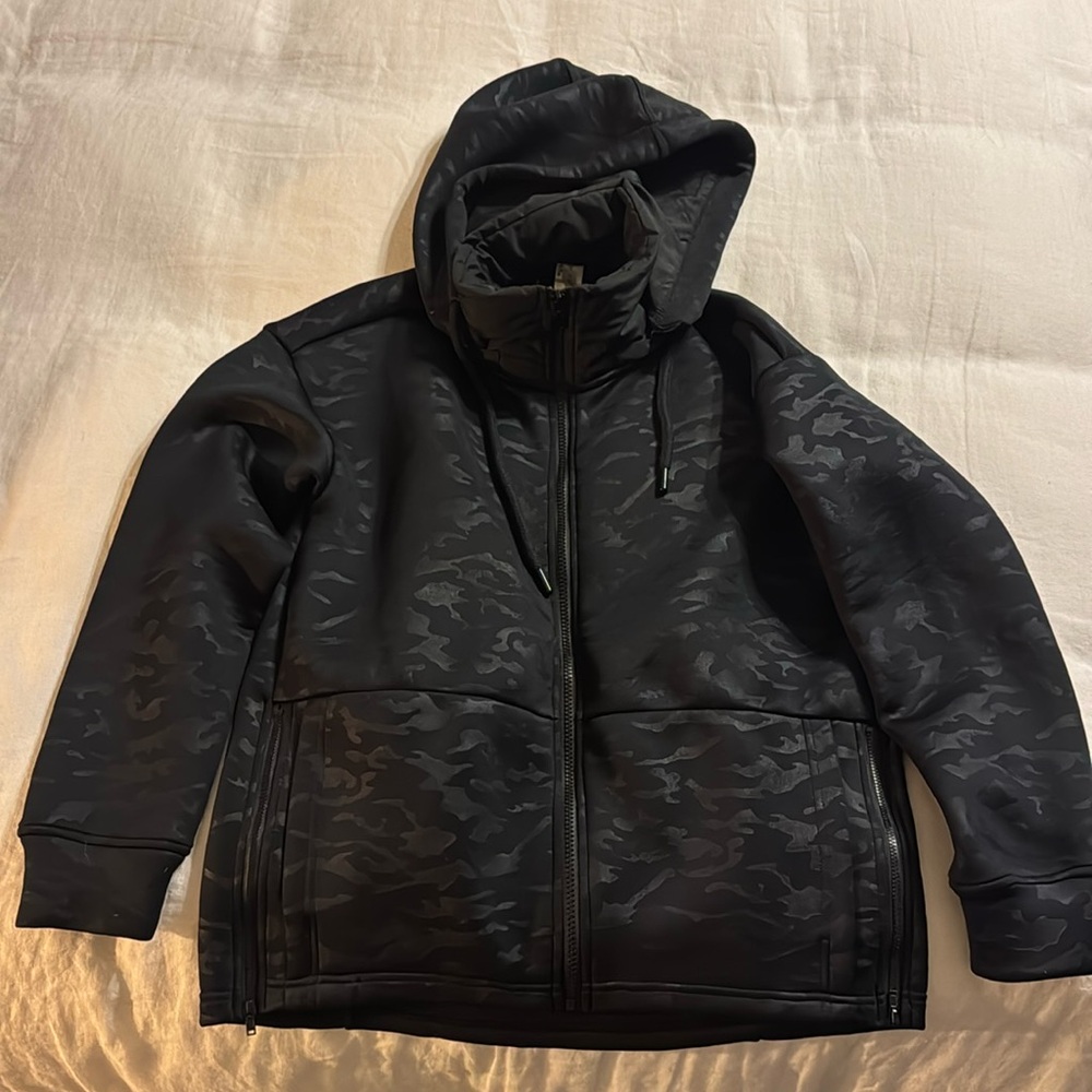 Fabletics Black Camo Jacket